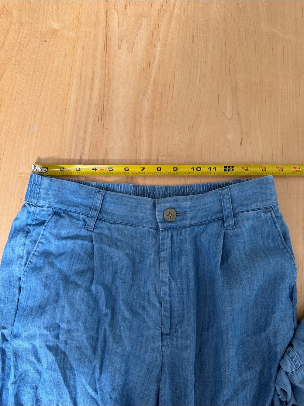 Lands' End Light Blue Denim Set - Picture 4 of 7